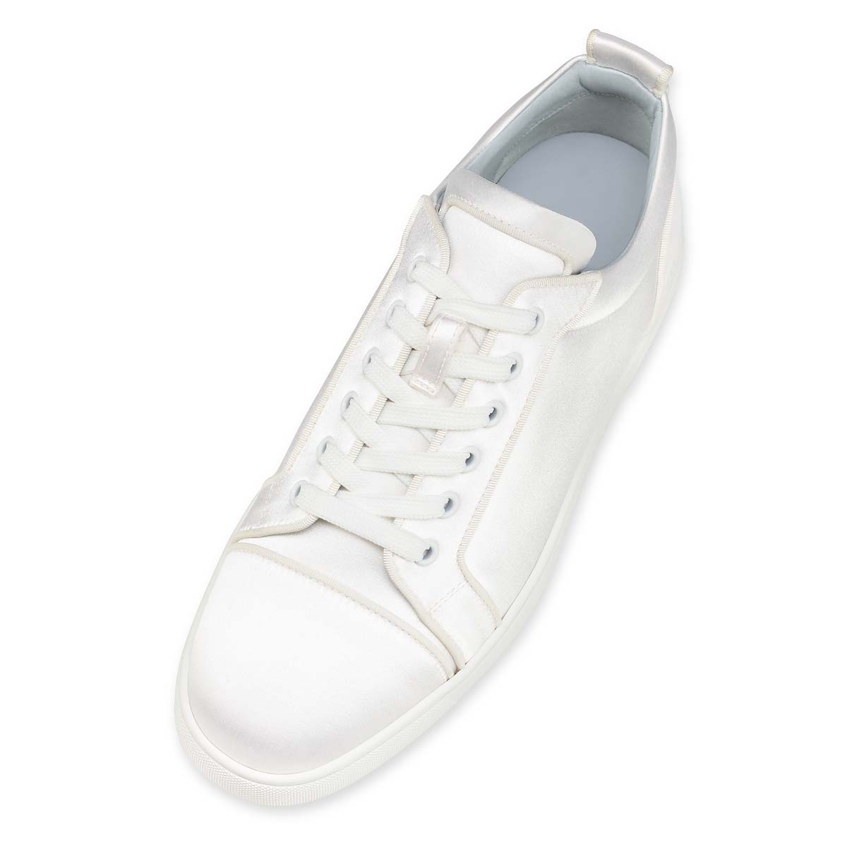 LOUIS JUNIOR OR 000 IVORY/LINING BLUE Silk - Shoes - Men 