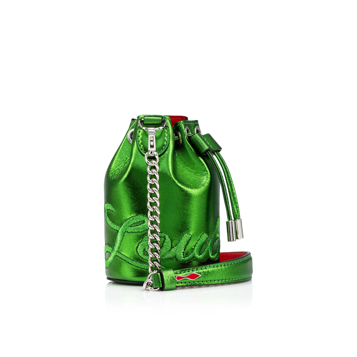 Marie Jane bucket mini SPINACH/SPINACH Leather - Accessories 